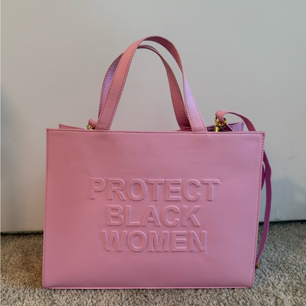 Cise Vegan Leather Tote Bag in Cherry Blossom Pink